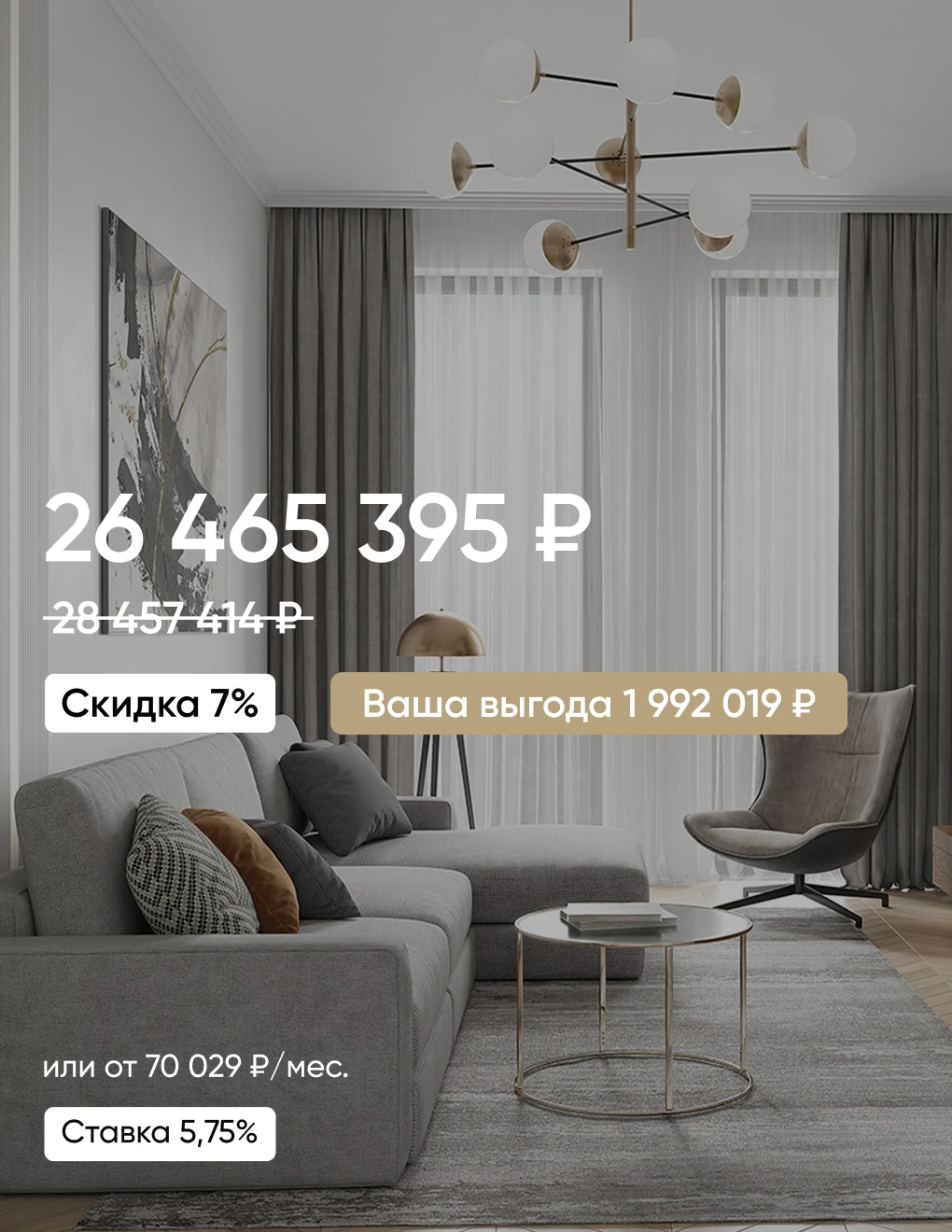 <p>Квартира недели!</p>